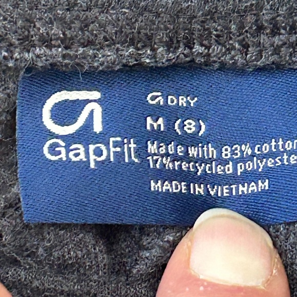 GapFit Kids Gray Joggers Sz 8 - Picture 5 of 9